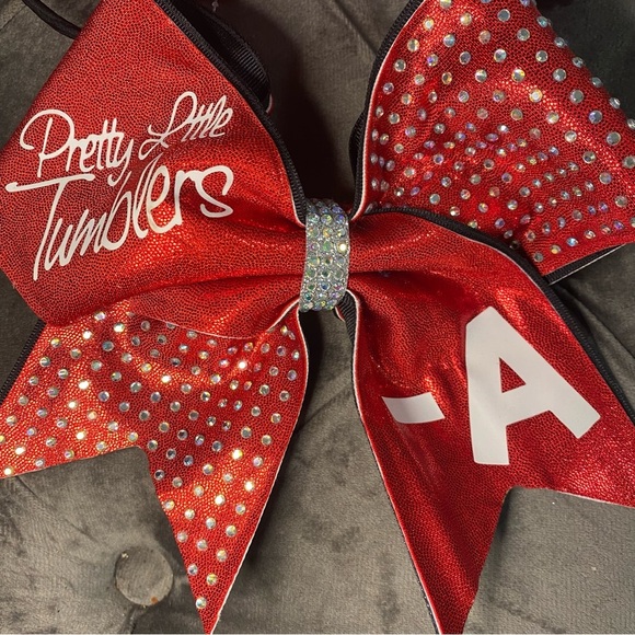 NEW Bundle of 4 Gorgeous Cheerleader Hair Bows - Picture 4 of 7